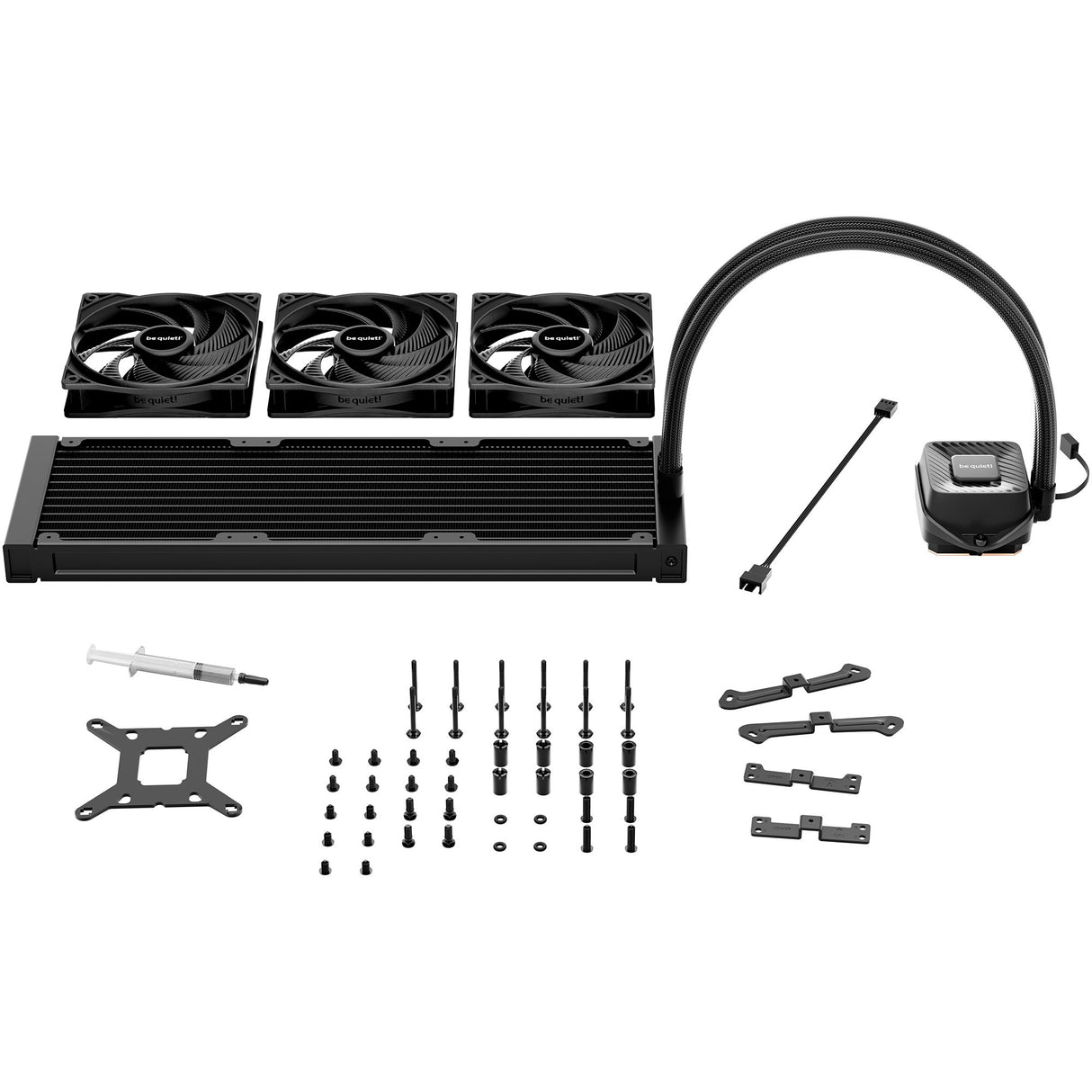 Soyez silencieux! refroidissement par eau pure loop 3 360 (noir, pwm)