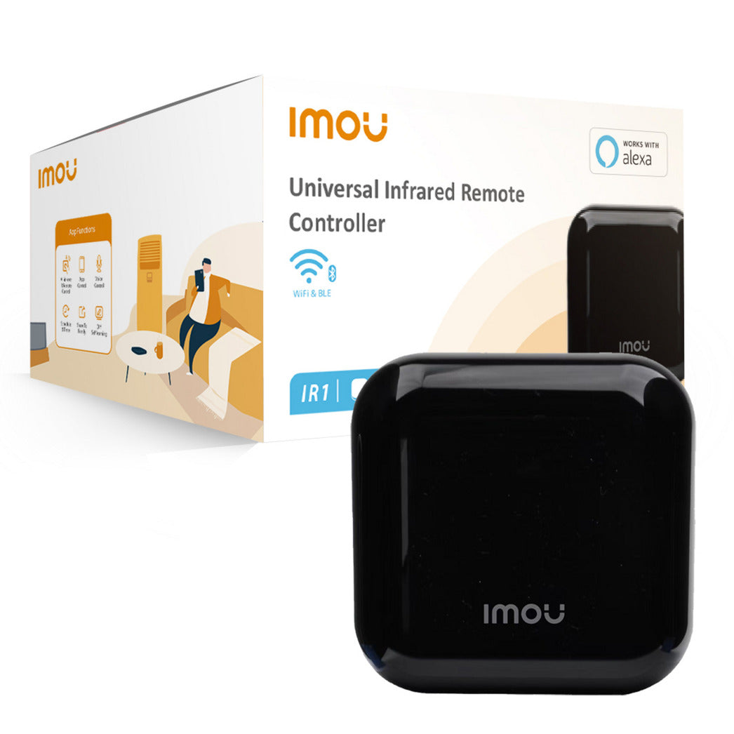 Imou IR1 Smart IR Controller Télécommande (Noir, IR | WiFi | Bluetooth)