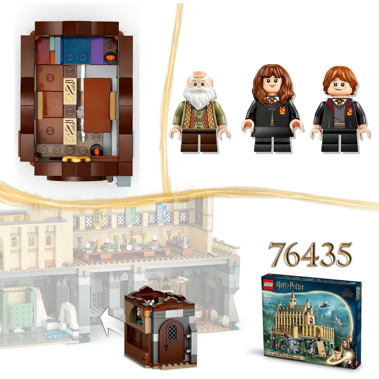 Lego 76442 Harry Potter Château de Poudlard : leçon de sorts | 2 pièces