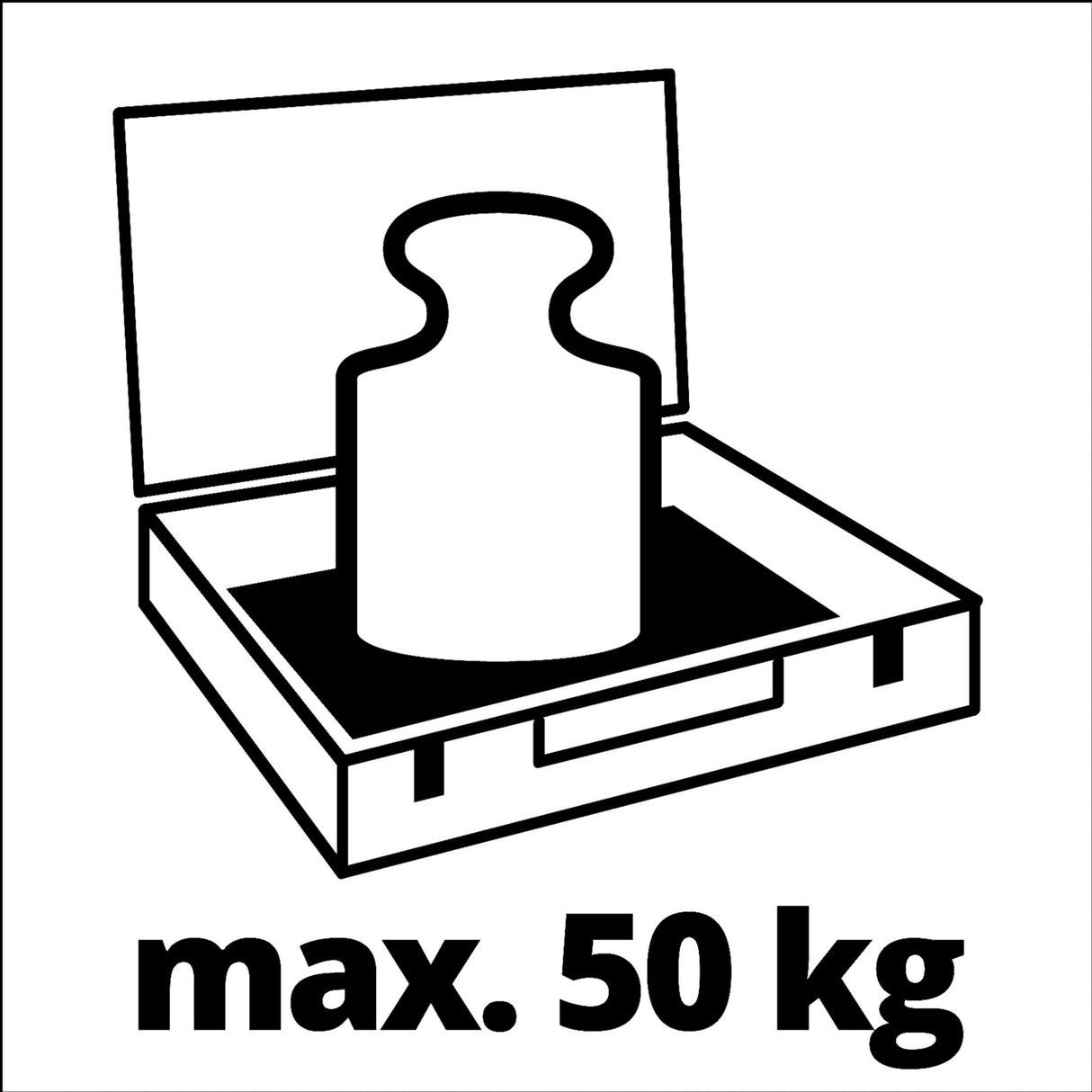 Einhell case e-box l70 35 - pour rangement universel - max. capacité de charge : 50 kg - rembourrage en mousse souple - conception résistante aux éclaboussures - poignée ergonomique