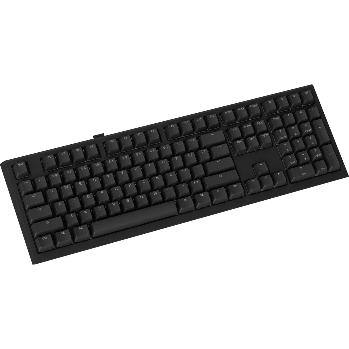 Ducky one x clavier mécanique RVB sans fil (noir, disposition américaine (qwerty), inductif, 100 %, remplaçable à chaud, pbt, 2,4 ghz | bluetooth | usb-c)