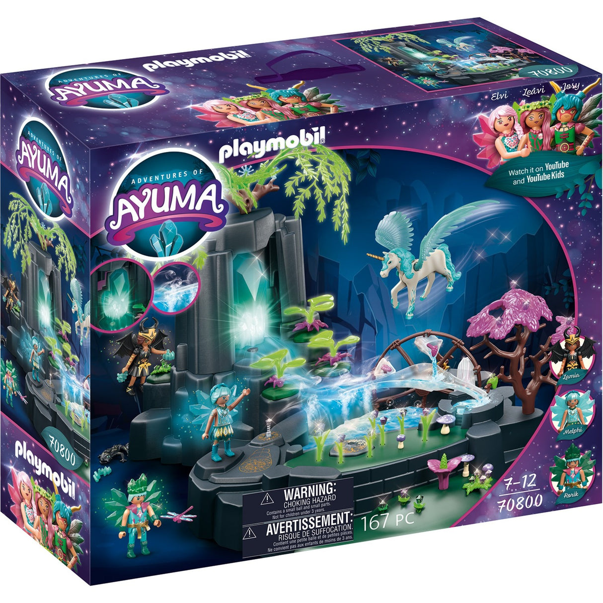 Playmobil Ayuma - jouet de construction source d'énergie magique (70800)