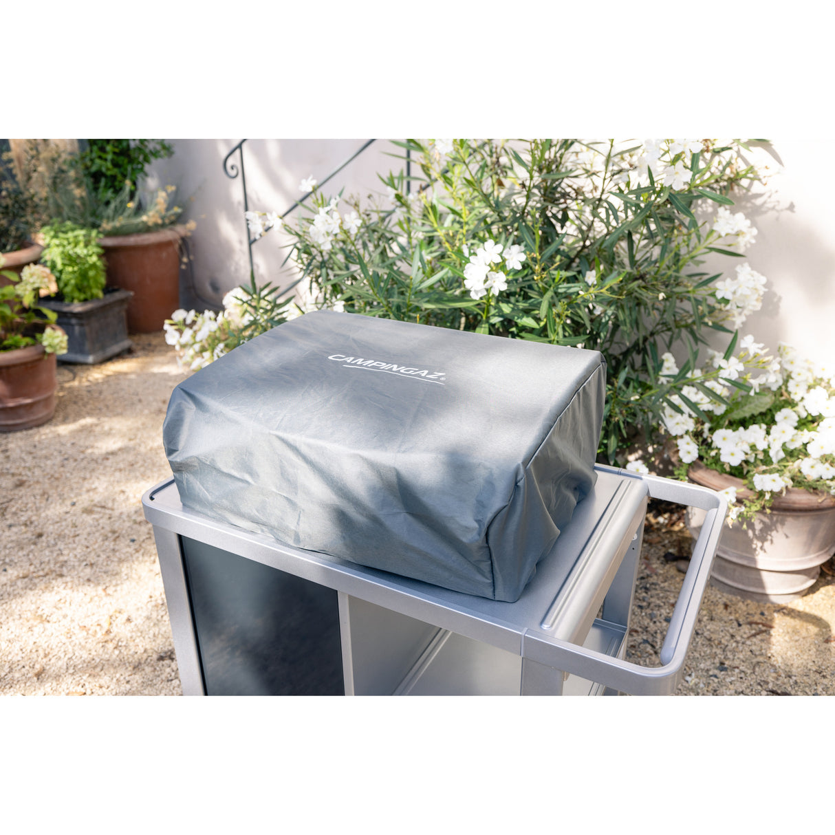 Campingaz housse plancha avec couvercle - housse barbecue de table avec couvercle
