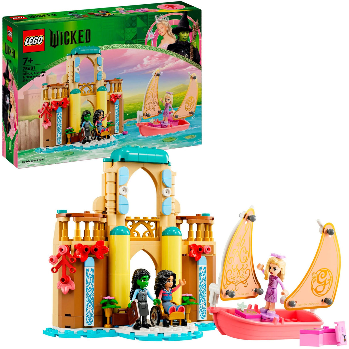 Lego 75681 les méchants Glinda, Elphaba et Nessarose à l'université de Shiz