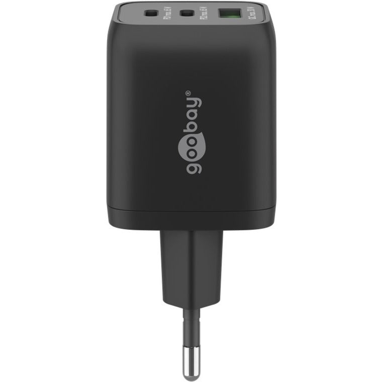 Goobay Chargeur rapide USB-C nano (65 W) et câble textile USB-C