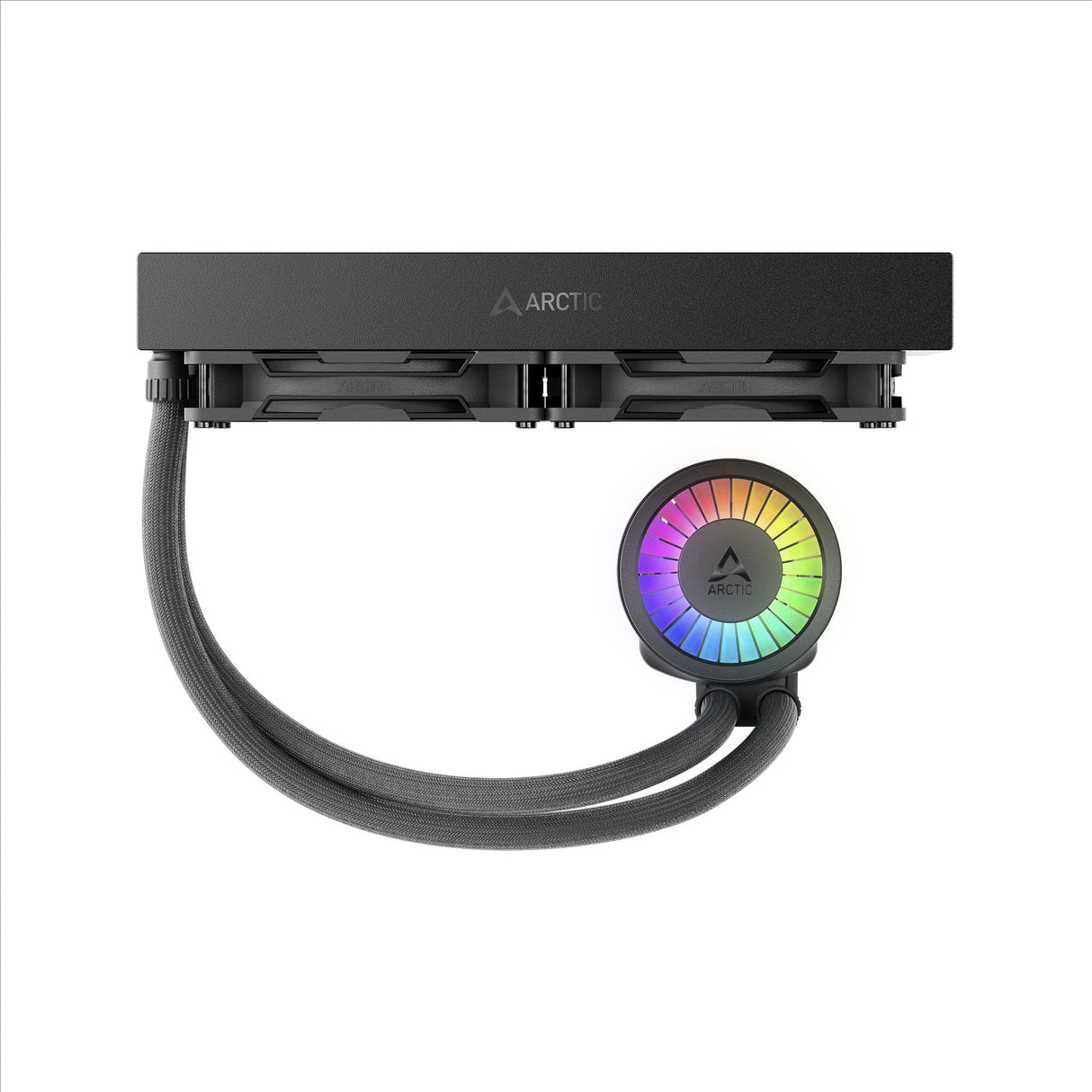 Arctic Liquid Freezer III Pro 280 A-RGB Refroidissement par eau (noir, connecteur de ventilateur PWM à 4 broches)