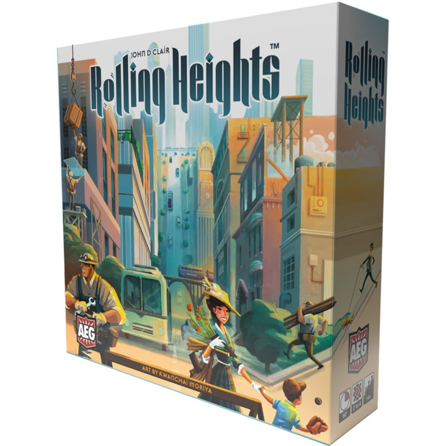 Jeu de société European Player Network Rolling Heights (anglais, 1 à 4 joueurs, 60 minutes, à partir de 14 ans)
