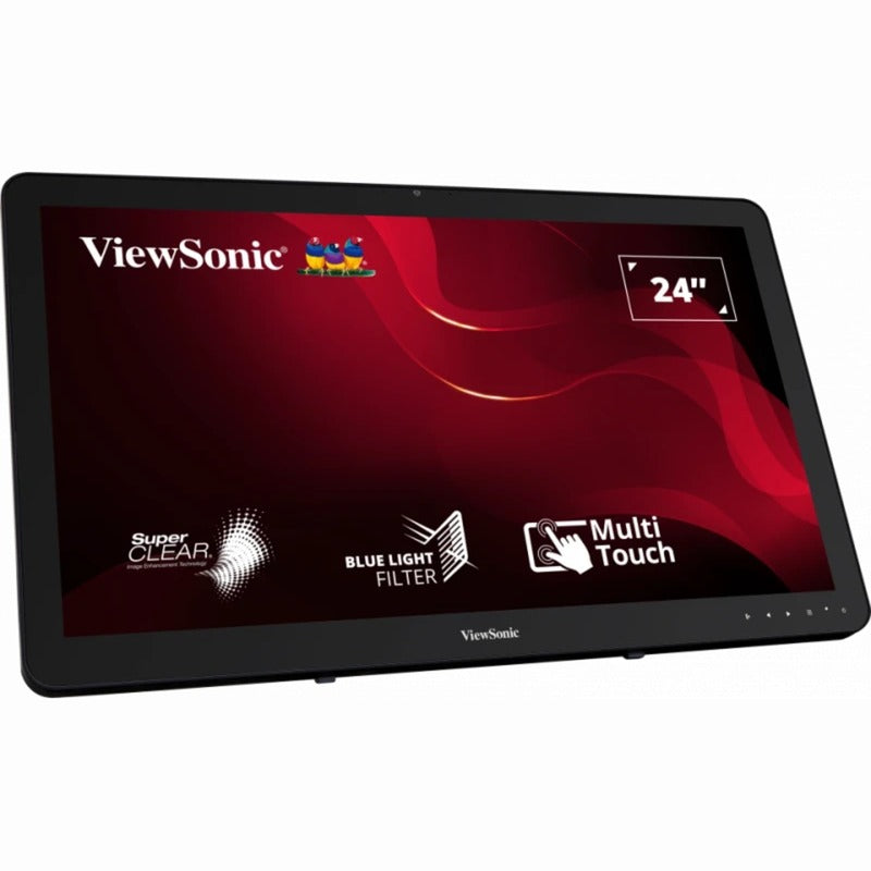 Viewsonic moniteur à écran tactile 10 points td2430 24 (noir, 1x HDMI, 1x port d'affichage, VGA, tactile)
