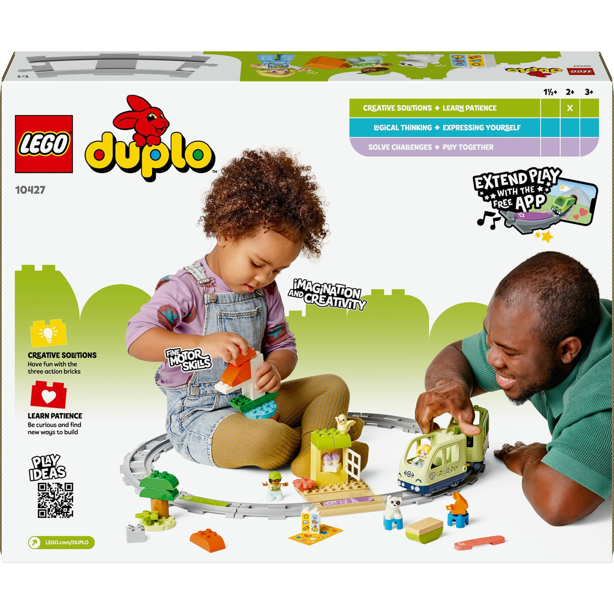 Lego Duplo Town 10427, le train d'aventure interactif