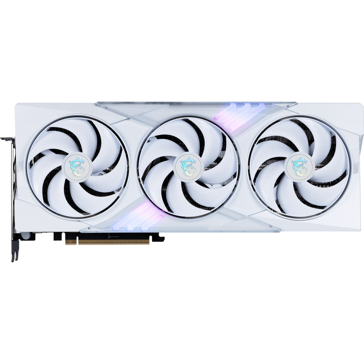 Carte graphique MSI GeForce RTX 5070 Ti Gaming Trio OC White (Blanc, 3x Display Port, 1x HDMI 2.1, DLSS 4)