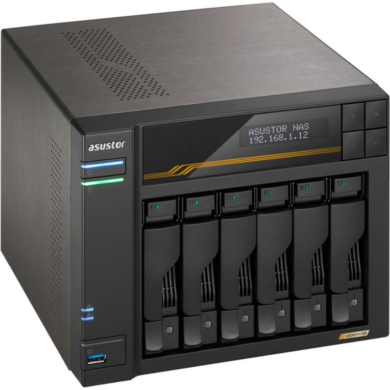 Casiers Asustor 6 as6806t nas (noir)