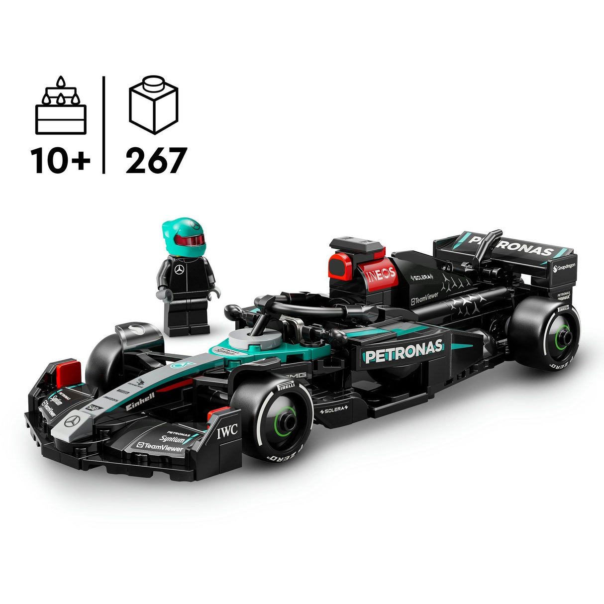 Lego Speed Champions 77244 La voiture de course Mercedes-AMG F1 W15