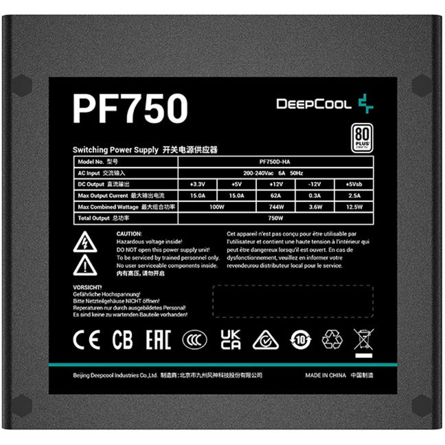 DeepCoolPF750 750W