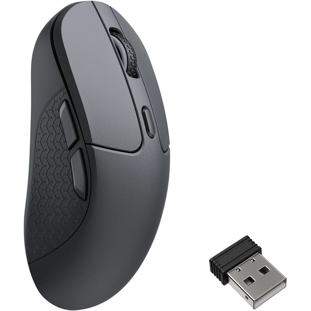 Souris Keychron m3-a23 (noir, 8 000 Hz, 100 - 30 000 dpi, Bluetooth 5.3 | 2,4 GHz | Câble USB Type-C)