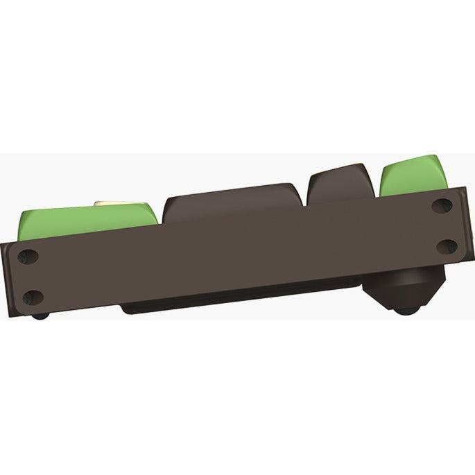 Clavier mécanique sans fil Iqunix f97 happy ape (bruin, disposition américaine (qwerty), gateron brown, 96 %, LED RVB, remplaçable à chaud, pbt, 2,4 GHz | Bluetooth 5.1 | USB-C)