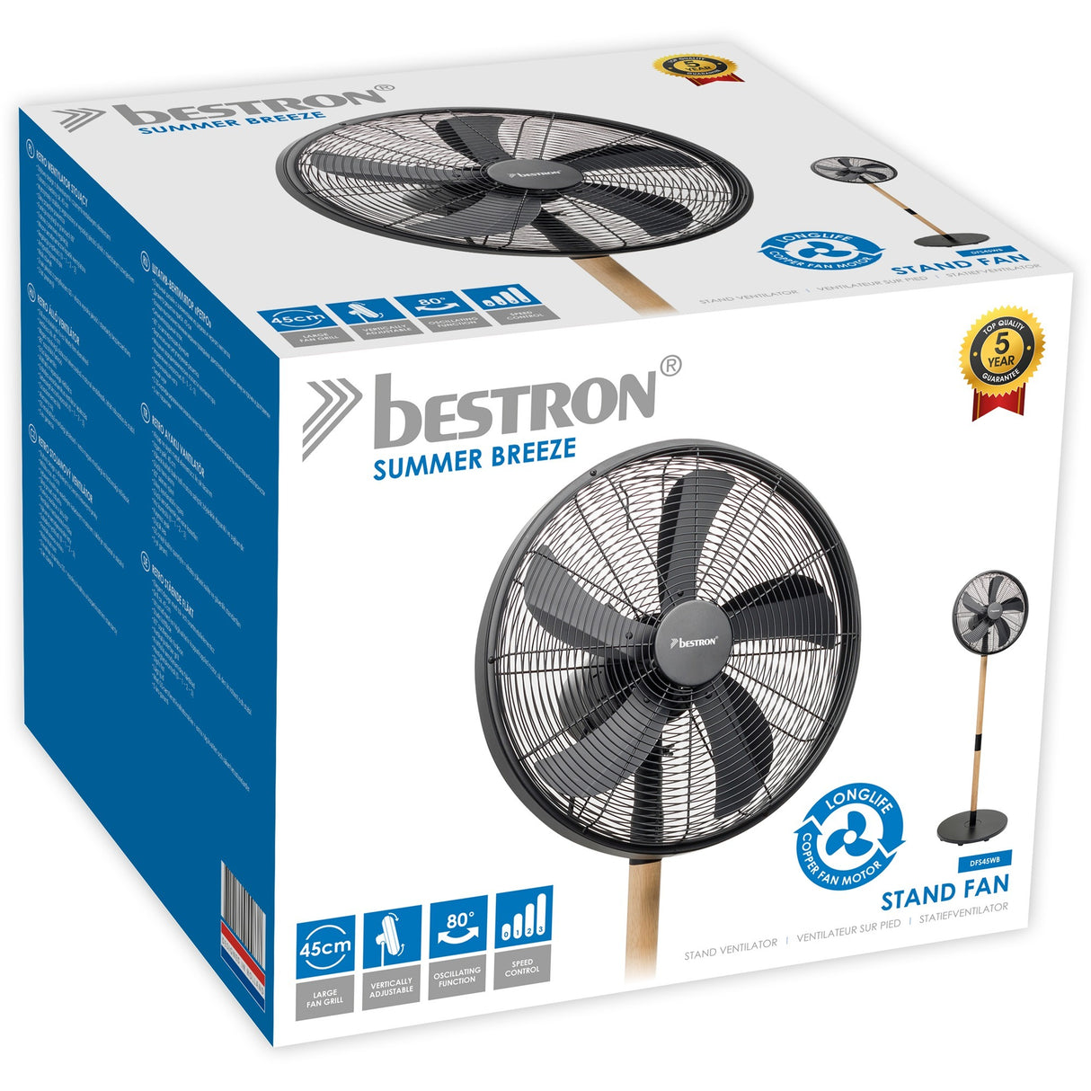 Bestron DFS45WB Design StathiefVentilator