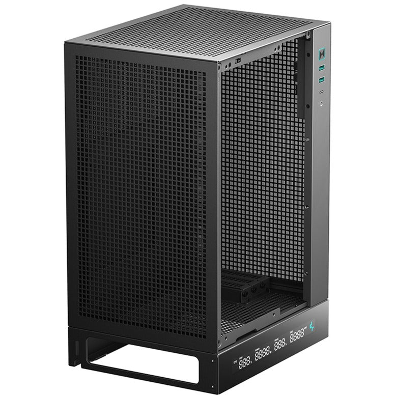 Boîtier mini-tour numérique Deepcool ch170 (noir | 2x USB-A | 1x USB-C)