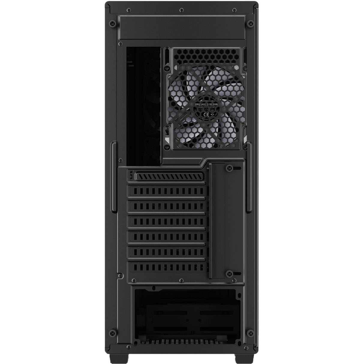 Sharkoon VK2 RGB MIDI Tower boîtier (noir | 2x USB-A | RGB | verre trempé)