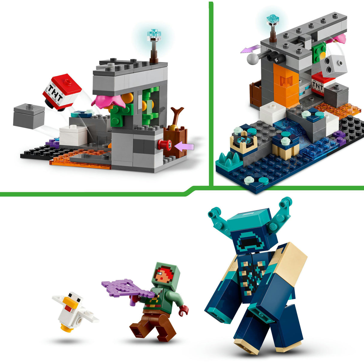 Lego minecraft 21274 la rencontre avec le superviseur