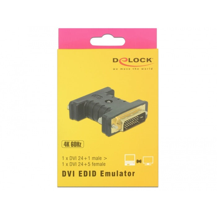 Dellock DVI 24 + 1 mâle à DVI 24 + 5 Adaptateur féminin