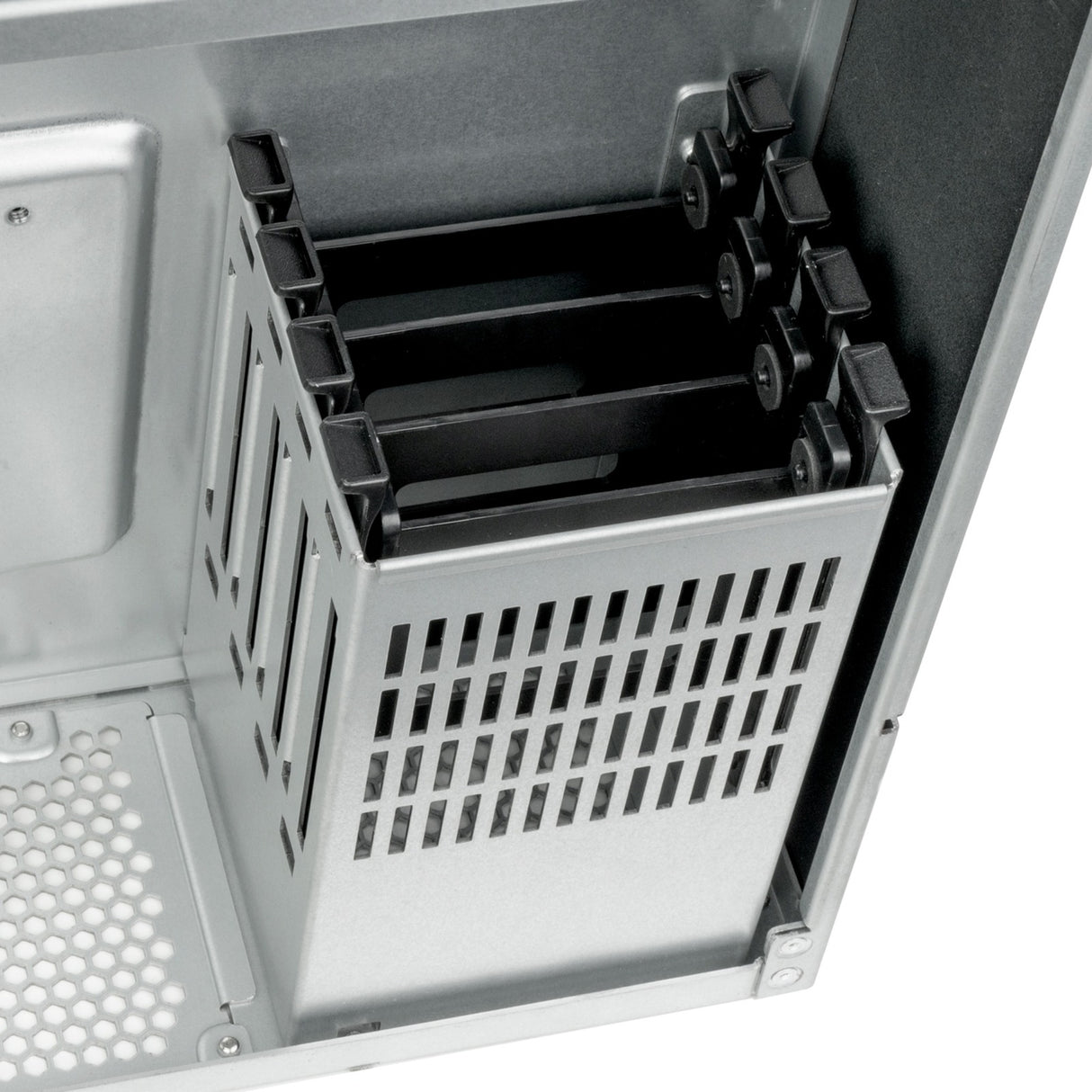 Silverstone rm61-312, rack, boîtier de serveur (noir | 6u)