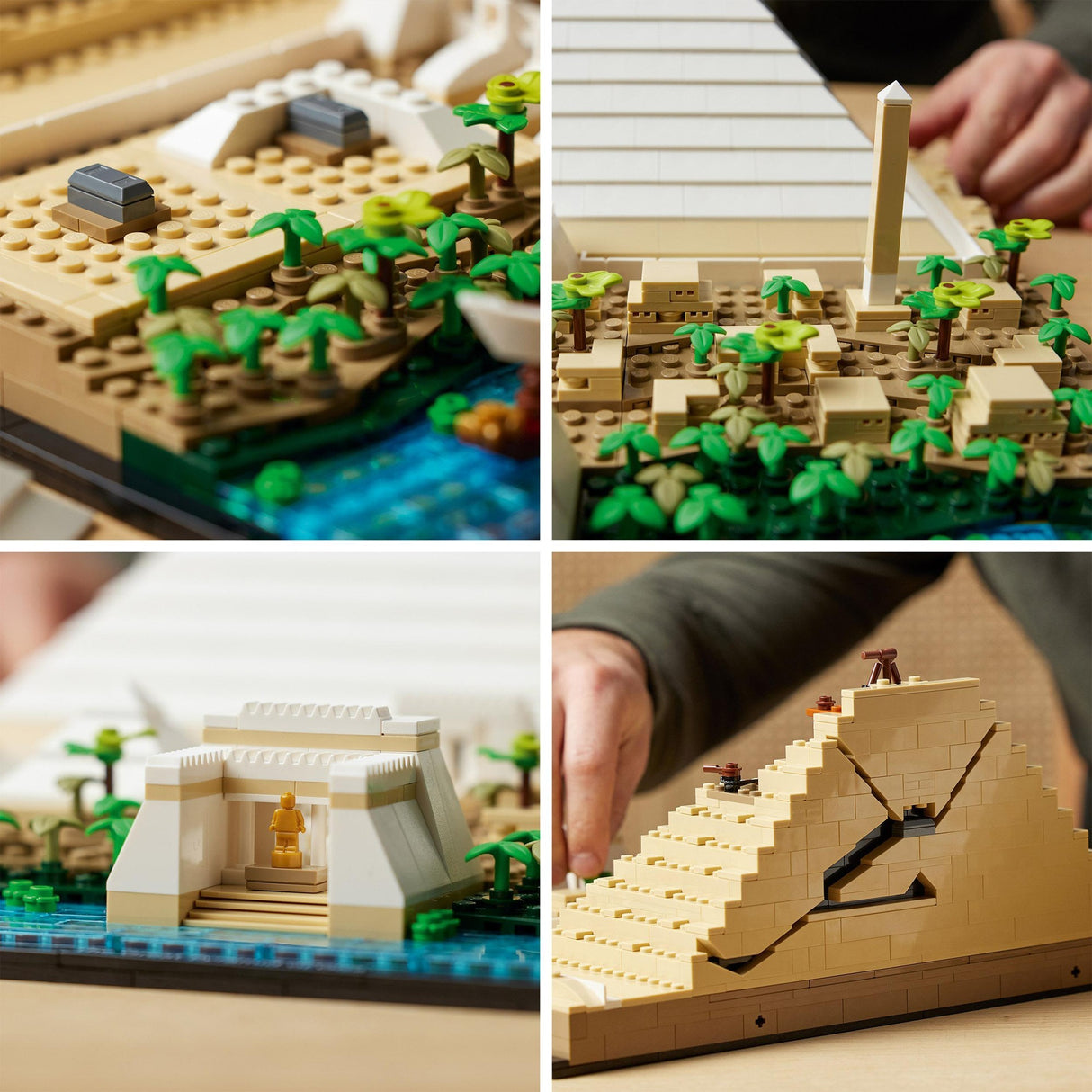 Architecture Lego - jouet de construction la grande pyramide de Gizeh (21058)