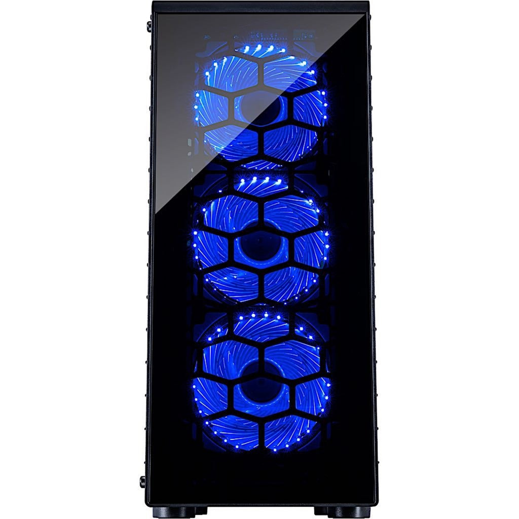 Boîtier tour midi Inter-tech cxc2 (noir | 3x usb-a | fenêtre)