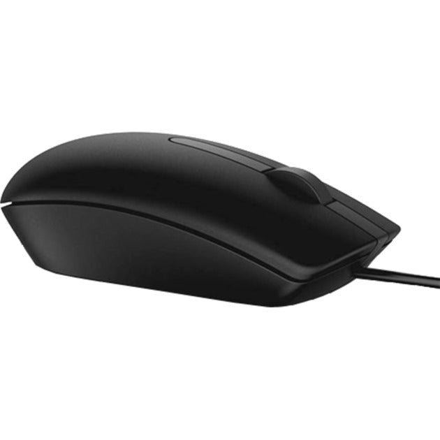 Souris optique Dell-ms116 (noire, 1000 dpi)