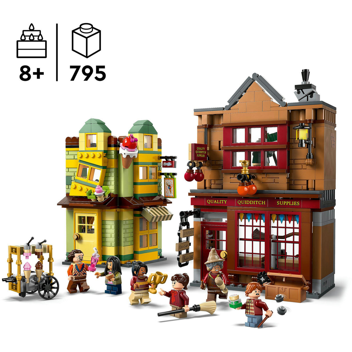 Lego 76452 Harry Potter - Bandages d'allège Palais de Quidditch et glacier