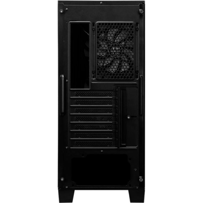 Boîtier tour midi MSI Mag Forge 120A Airflow (noir | 2x USB-A | RVB | Verre trempé)
