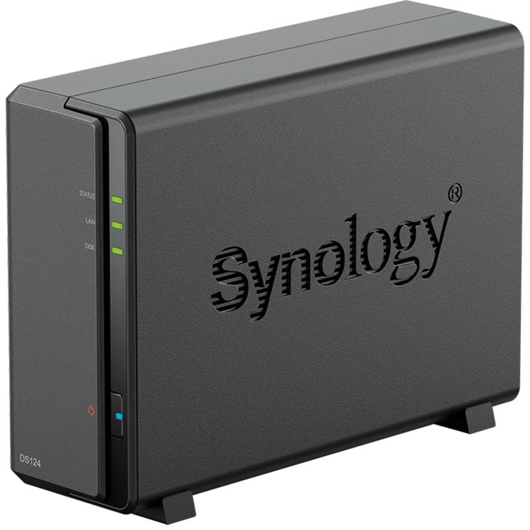 Synology diskstation ds124 nas (noir, USB-A 3.2 (5 Go s))