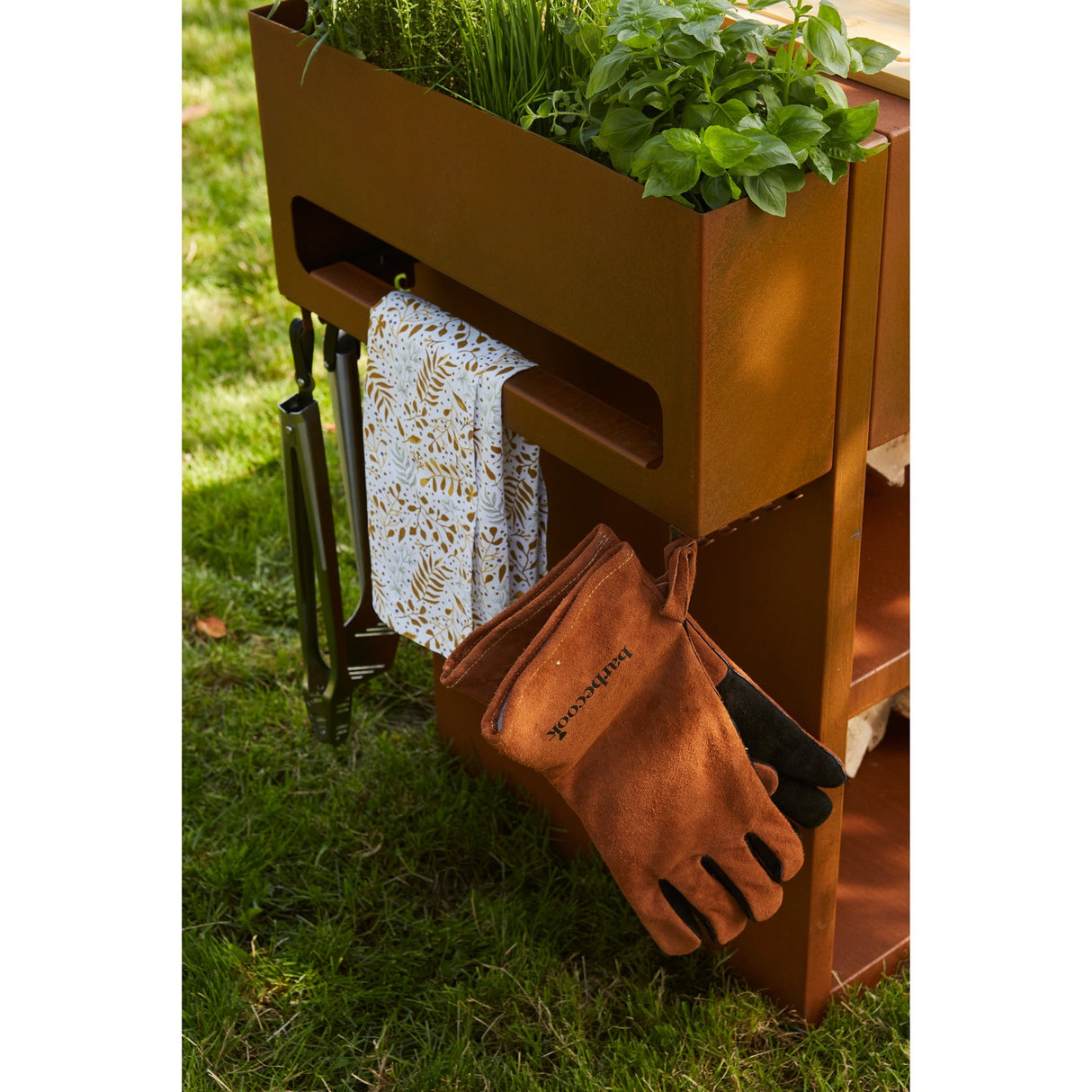Barbecook Nestor Buddy de table en acier corten