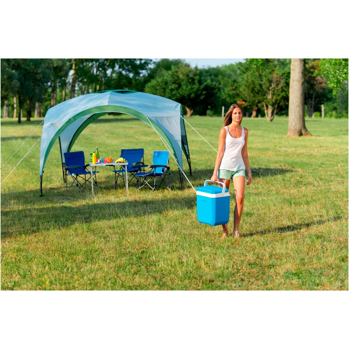 Campingaz icetime plus koelbox 30l bleu