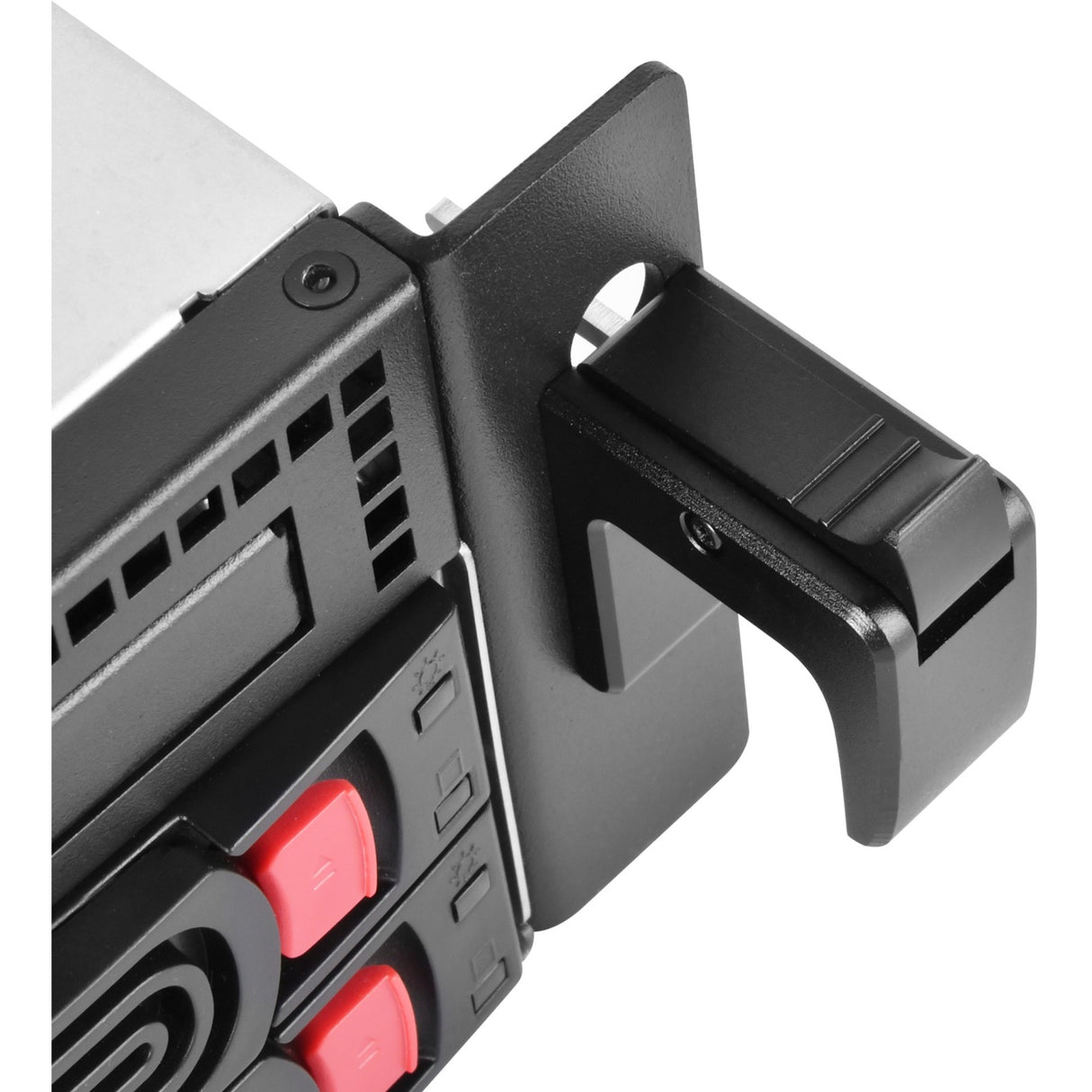Boîtier rack Silverstone RM21-308 (noir | 1x USB-A 2.0 | 1x USB-A 3.2 (5 Gbit s))
