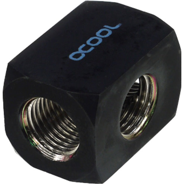 Alphacool hf borne de connexion té rond g1 4 (noir)