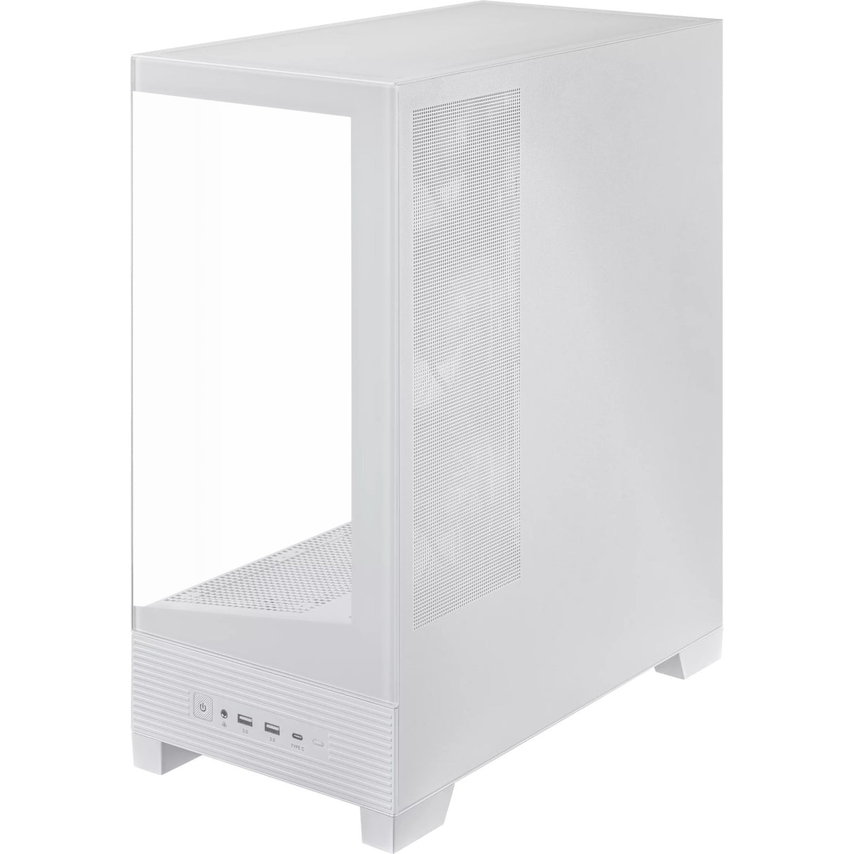 Boîtier tour midi Asus a31 plus (blanc | 2x USB-A | 2x USB-C | verre trempé)