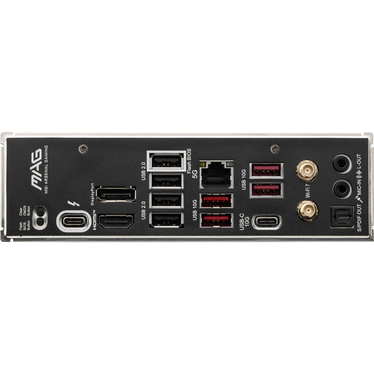 Carte mère MSI Mag B860 Tomahawk WiFi Socket 1851 (RAID, 5 Go-LAN, WiFi 7, BT, Son, ATX)