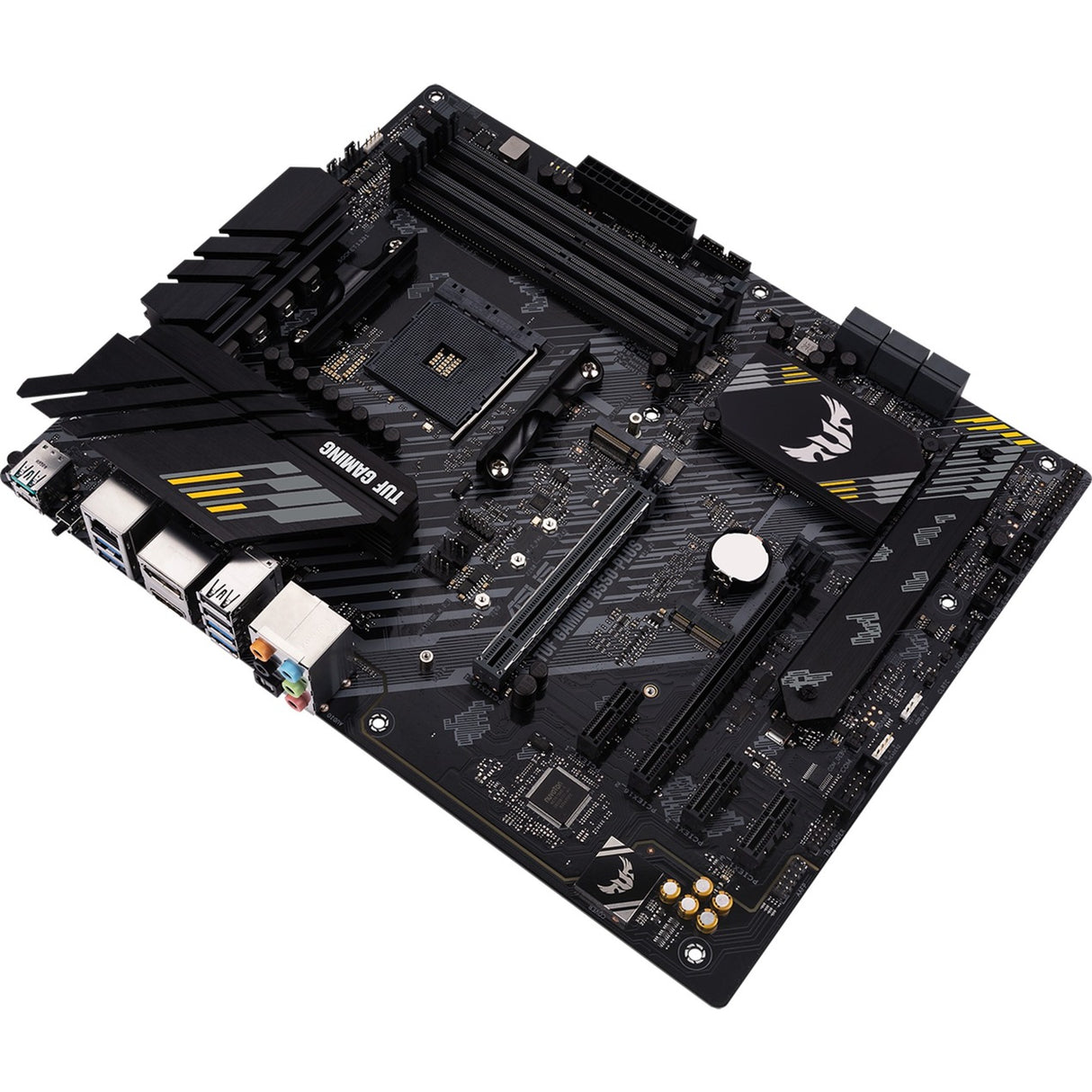 Carte mère Asus tuf gaming b550-plus socket am4 (noir, raid, 2.5gb-lan, son, atx)