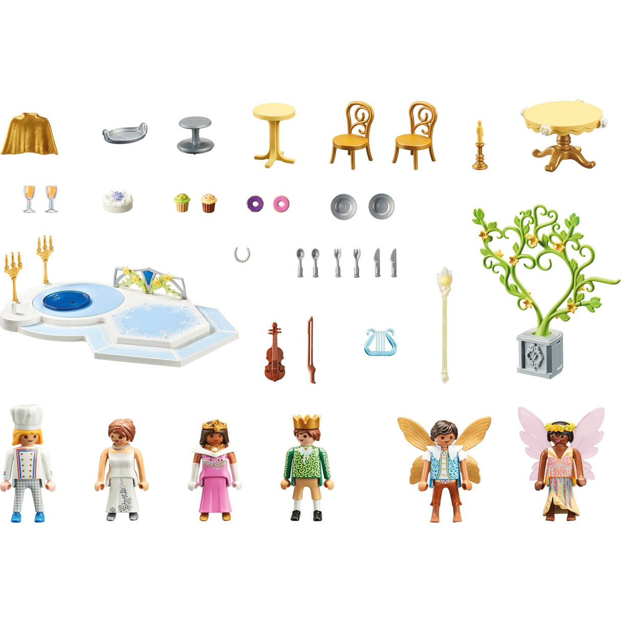 Figurines Playmobil - mes figurines : jouets de construction danse magique (70981)