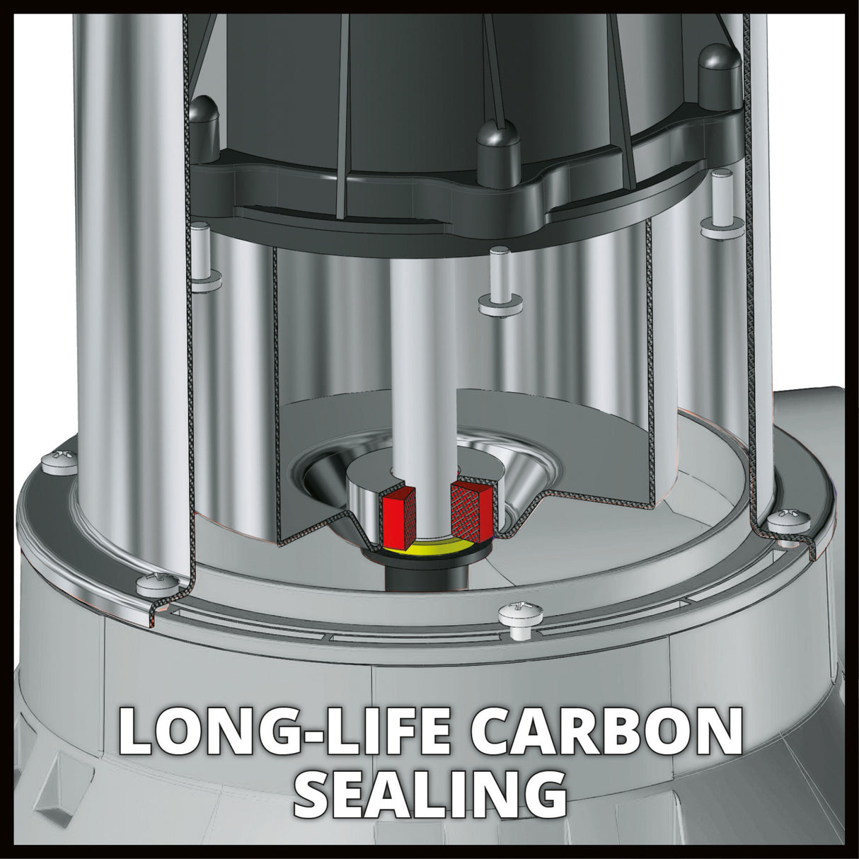 Pompe à eau sale Einhell GC-DP 7035 N Eco Plus (acier inoxydable rouge)