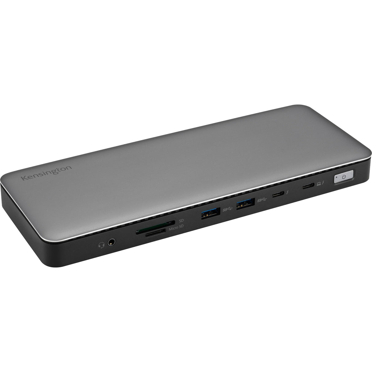 Station d'accueil Kensington SD5760t (argent noir, Thunderbolt 4, USB-C, USB-A, HDMI, PD)