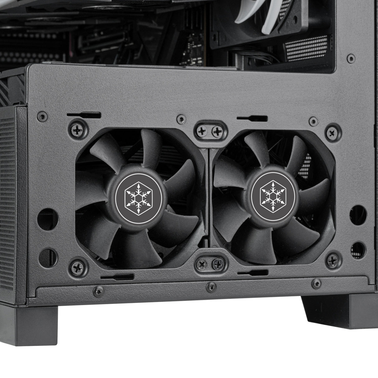 Boîtier mini tour Silverstone lucid 05 (noir | 2x USB-A | 1x USB-C | RVB | verre trempé)