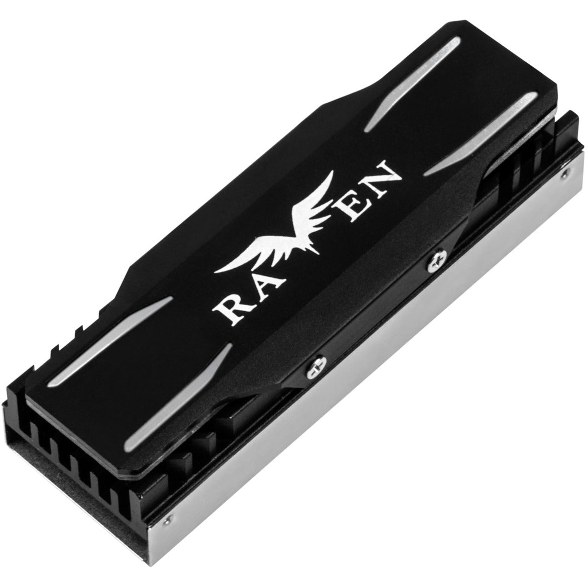 Dissipateur thermique Silverstone TP03-ARGB (noir, adapté au SSD m.2 2280)