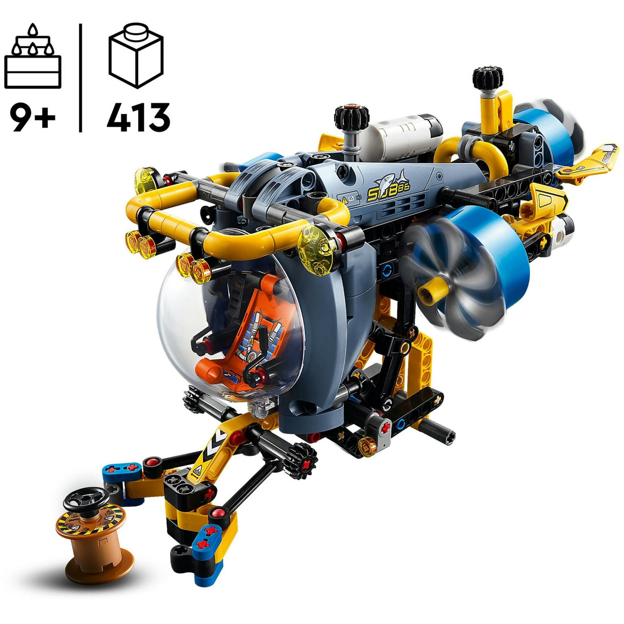 Sous-marin Lego Technic 42201 pour la recherche en haute mer