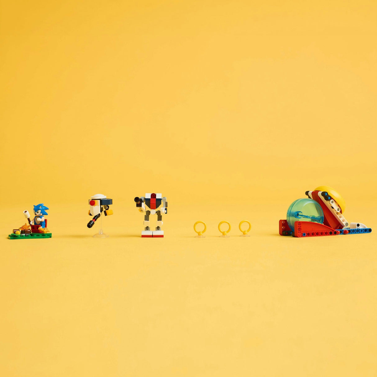 Lego Sonic the Hedgehog 77001 Sonics se battant au feu de camp