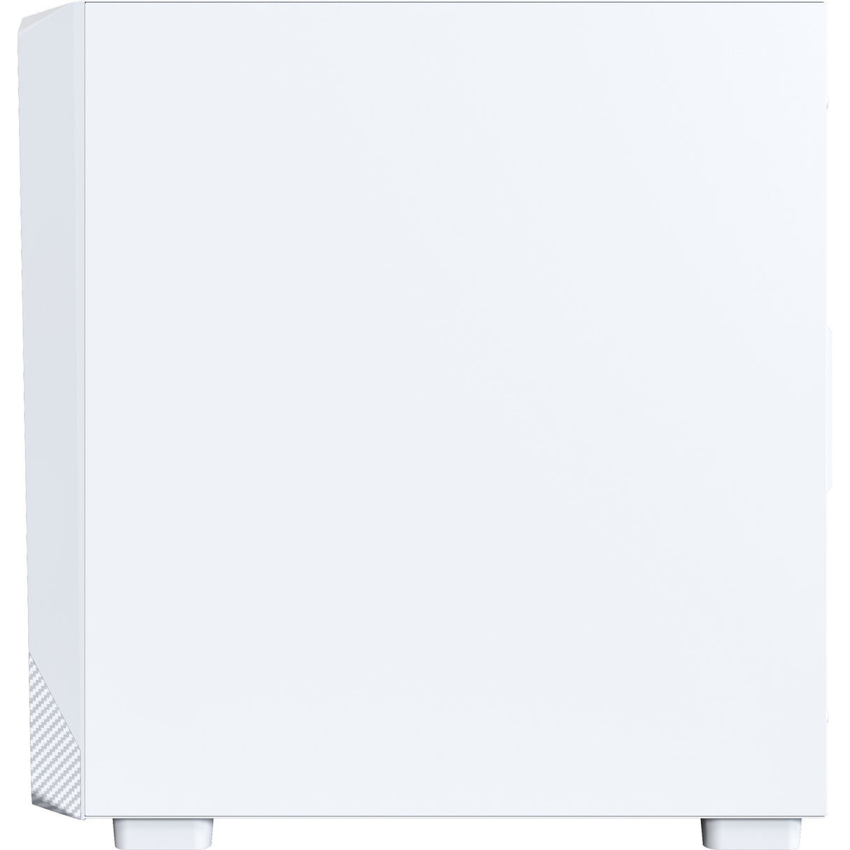 Boîtier tour midi Montech x5 (blanc | 2x USB-A | 1x USB-C | verre trempé)
