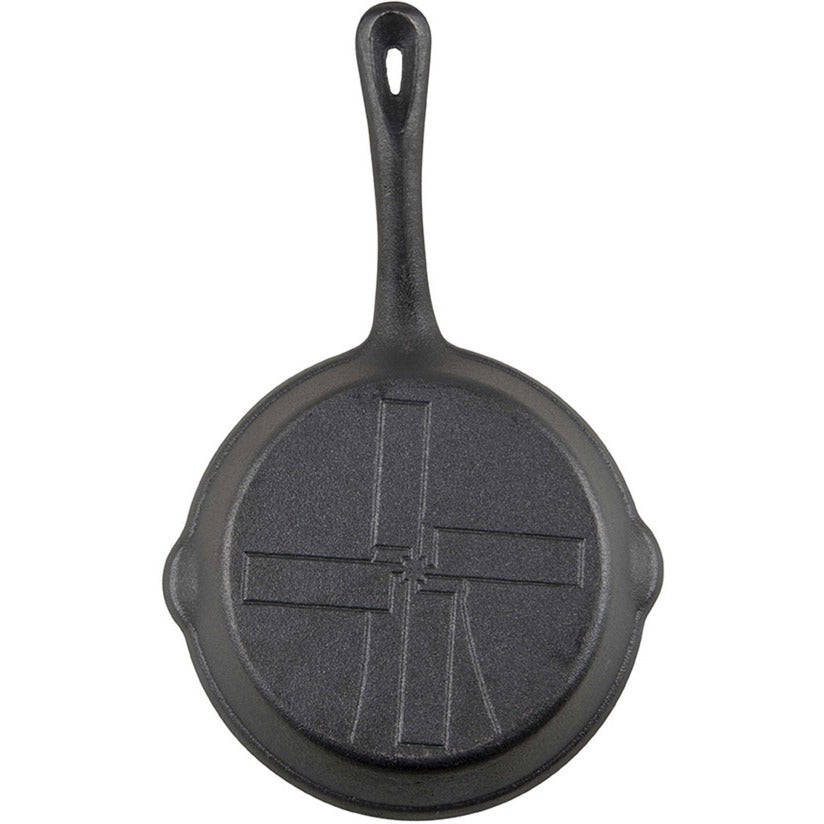 La poêle de cuisson du kit de démarrage du moulin à vent (noir)