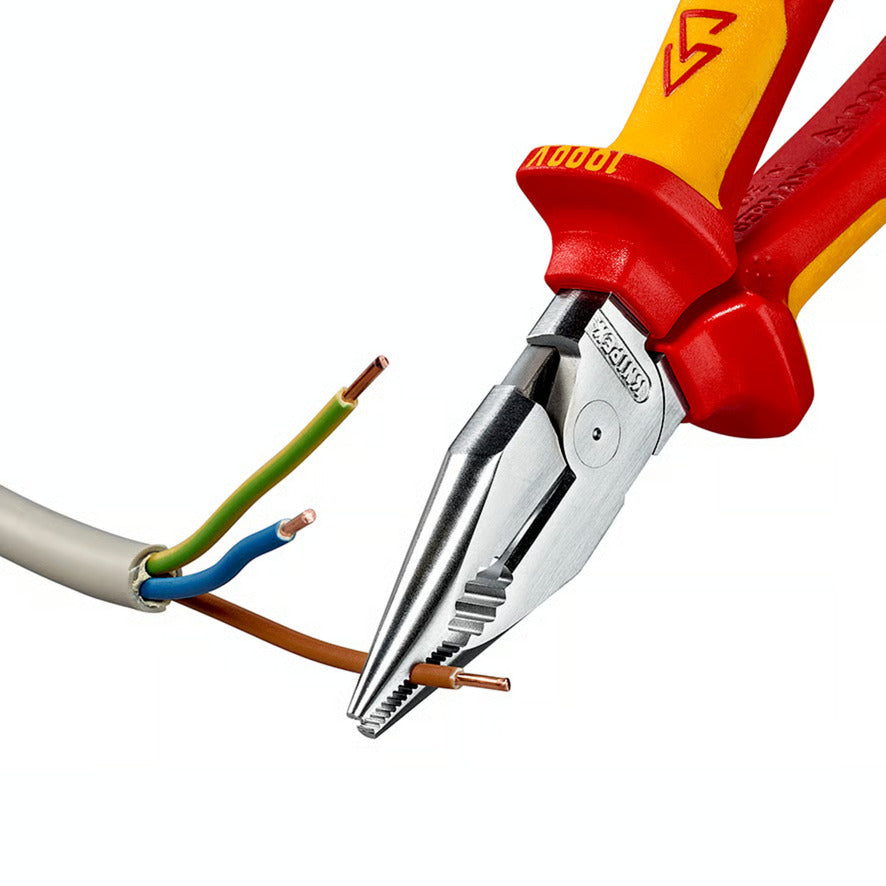 Knipex pince universelle pointue pince universelle (rouge jaune)