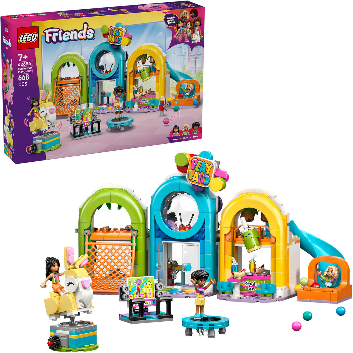 Lego Friends 42686 aire de jeux intérieure