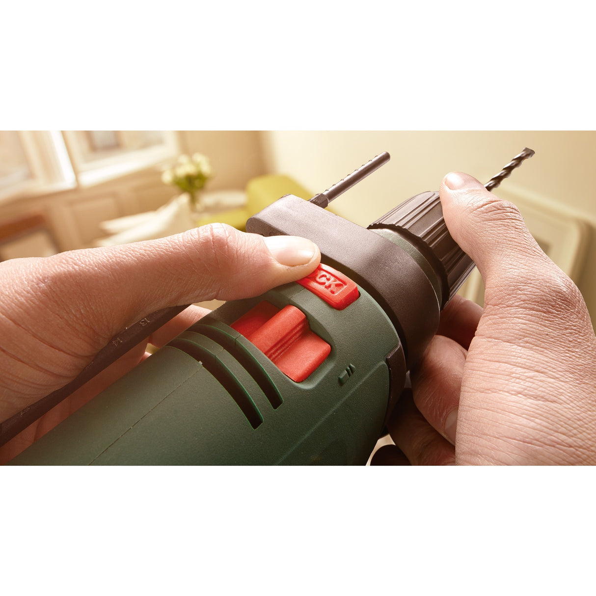 Perceuse à percussion Bosch easyimpact 600 (vert noir, étui inclus)